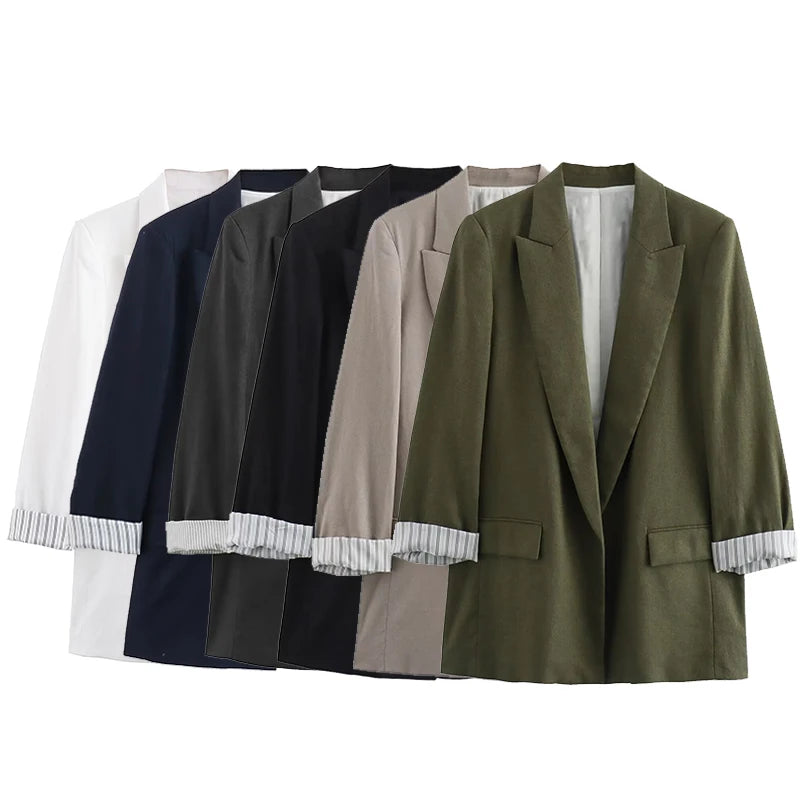 Luvo | Veste Blazer pour Femme – Modèle Vintage