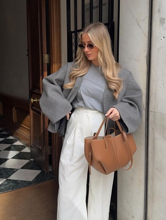 Luvo | Sac Tote Vintage pour Femme | Sac à Épaule en Cuir