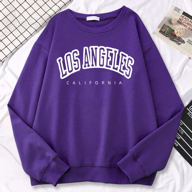 Luvo | Sweatshirt pour Femme à Col Rond – Oversize