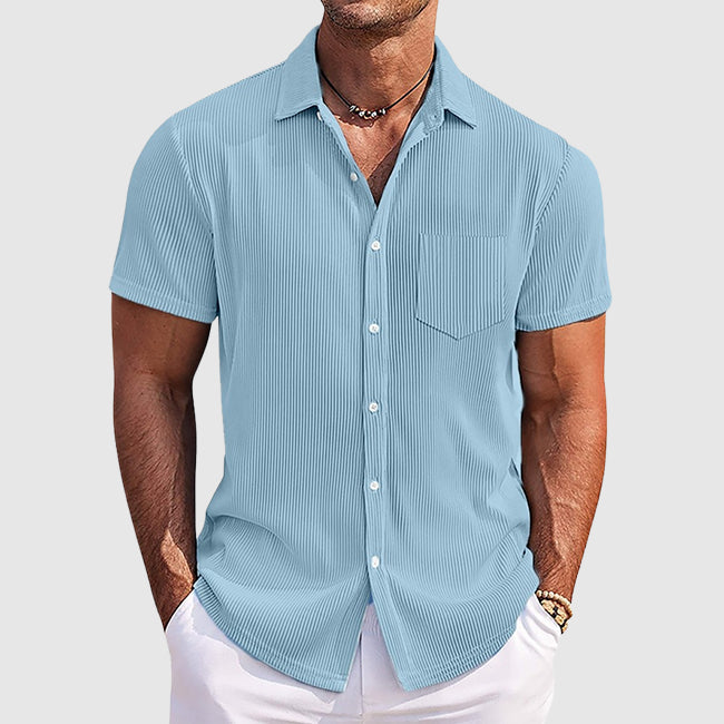 Luvo | Chemise d’Été pour Homme – Élégante, Respirante et Rayée