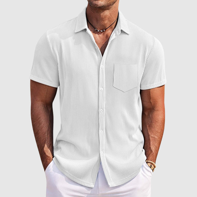 Luvo | Chemise d’Été pour Homme – Élégante, Respirante et Rayée