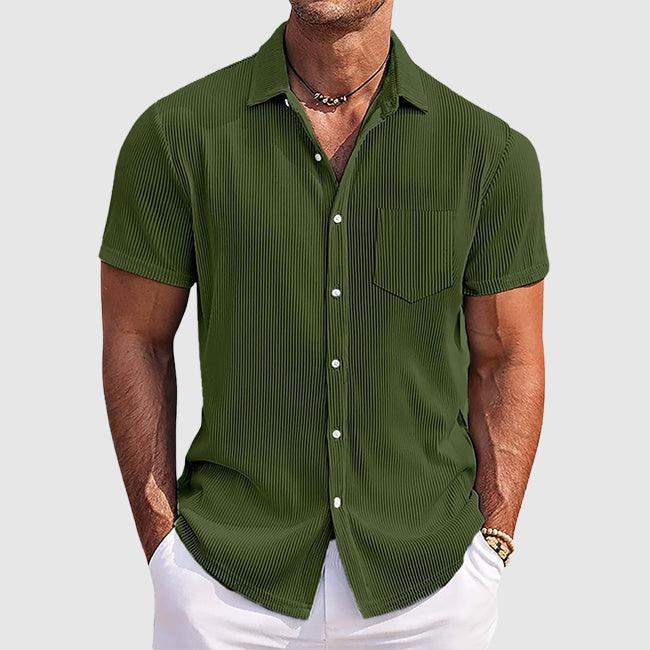 Luvo | Chemise d’Été pour Homme – Élégante, Respirante et Rayée