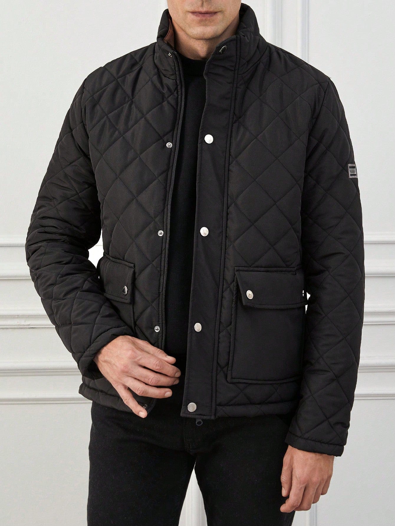 Luvo | Veste d’hiver matelassée pour homme – Manches longues