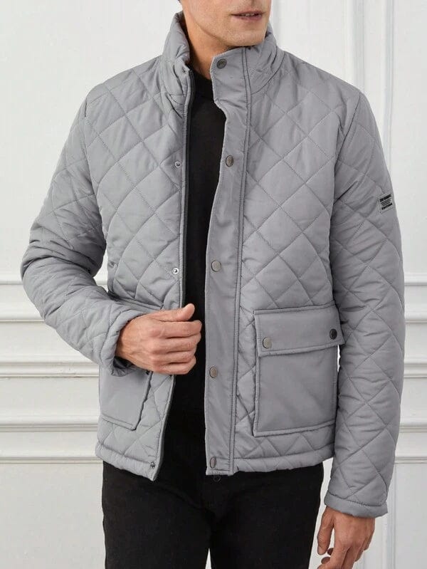 Luvo | Veste d’hiver matelassée pour homme – Manches longues