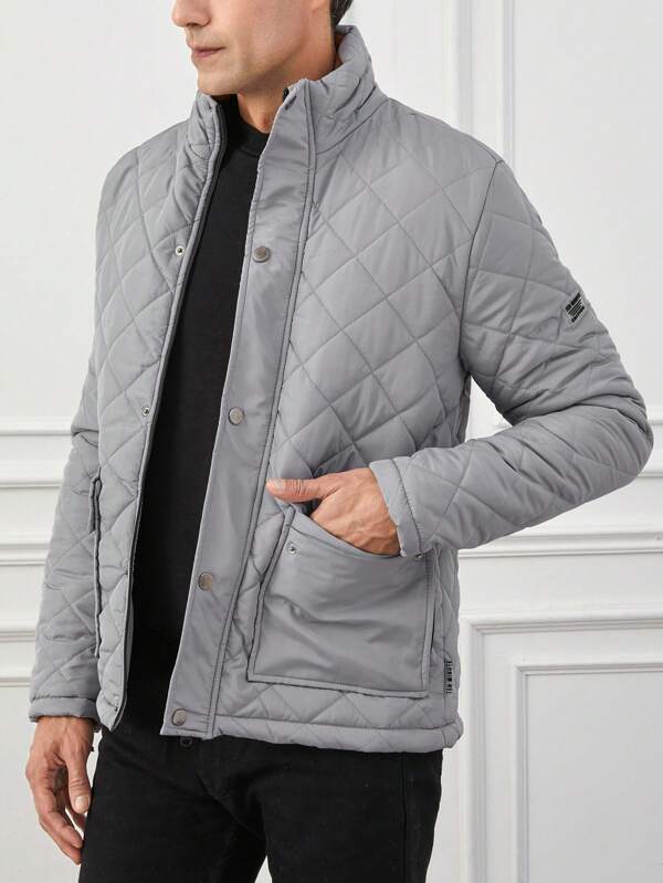 Luvo | Veste d’hiver matelassée pour homme – Manches longues