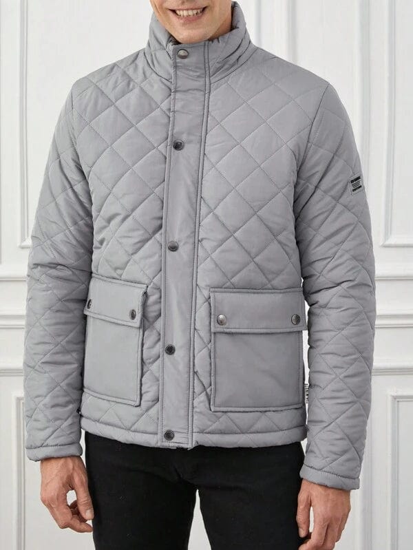 Luvo | Veste d’hiver matelassée pour homme – Manches longues