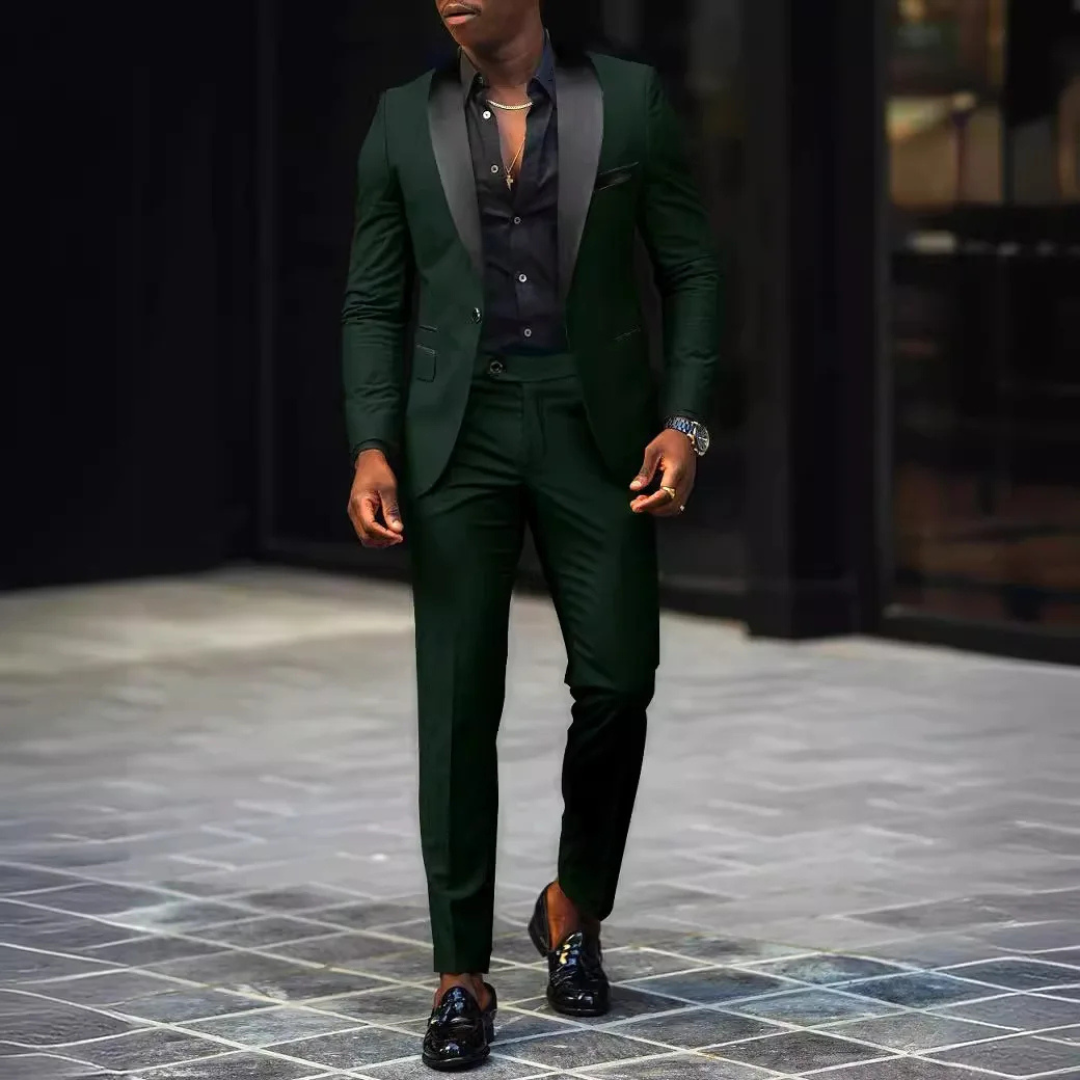 Luvo | Costume Moderne pour Homme – Invité de Mariage Élégant et Intemporel