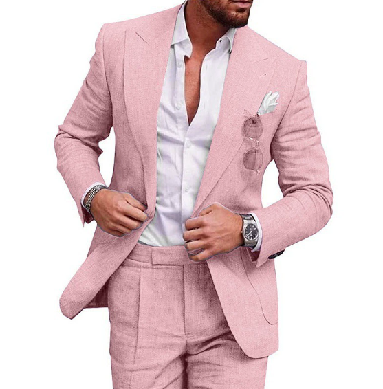 Luvo | Costume d'Été pour Homme – Coupe Slim & Élégant pour Mariage ou Affaires