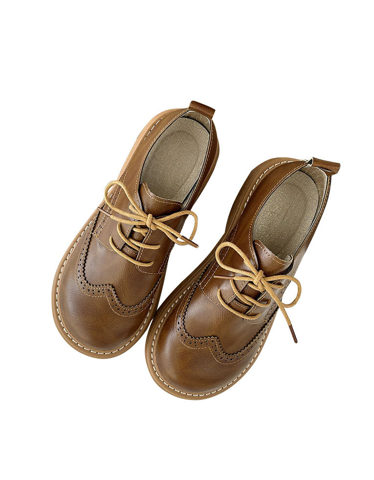 Luvo | Chaussures Oxford pour Femme – Style Brogue Large