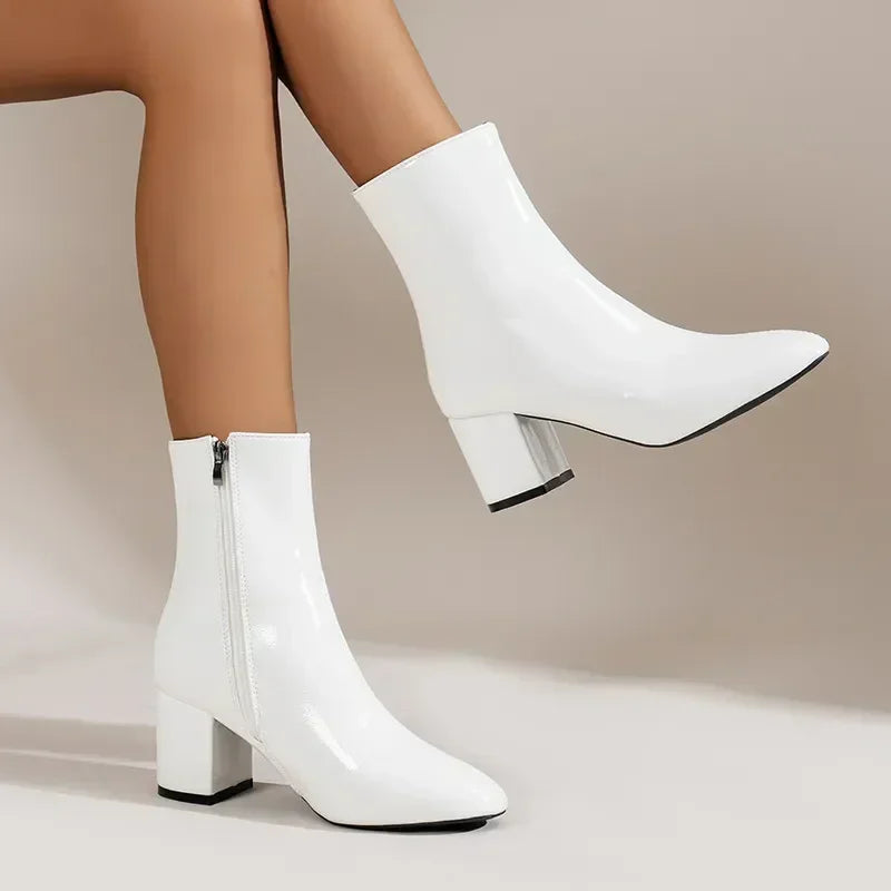Luvo | Chaussures Dirndl pour femme – Avec fermeture éclair latérale