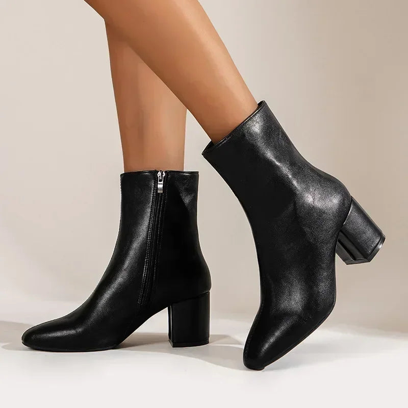Luvo | Chaussures Dirndl pour femme – Avec fermeture éclair latérale