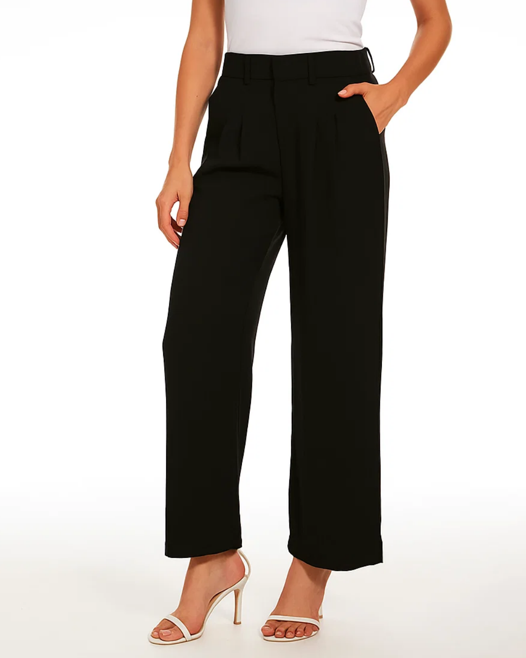 Luvo | Pantalon Large Détendu Taille Haute Pour Femme