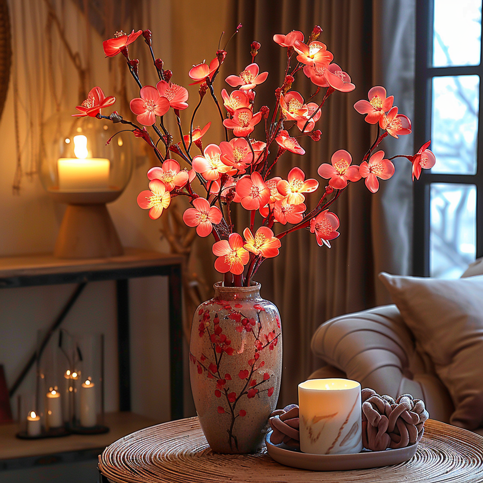 Luvo | Olive Branch with Enchanting Lights – LED Decoration