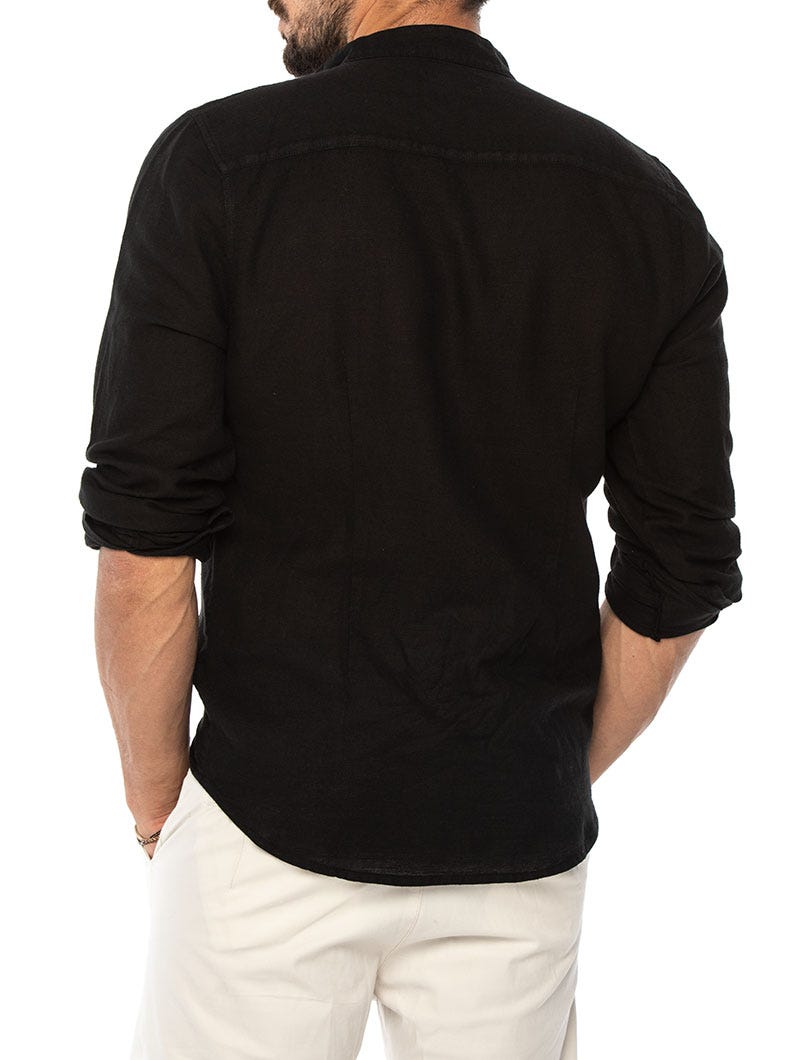 Luvo | Chemise en Lin d'Été pour Homme – Élégante et Fraîche