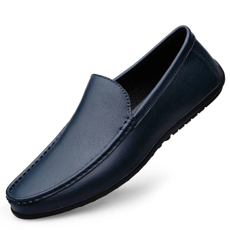 Luvo | Mocassins en Cuir Véritable – Élégance Classique et Confort