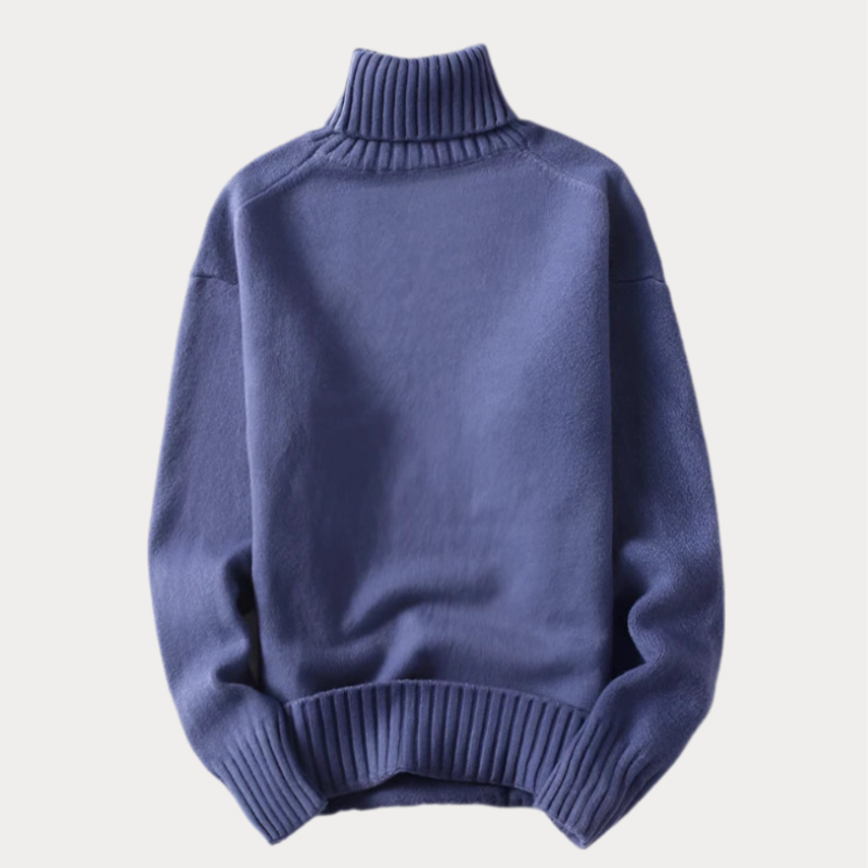 Luvo | pull à col roulé pour homme – Maille Fine à Manches Longues