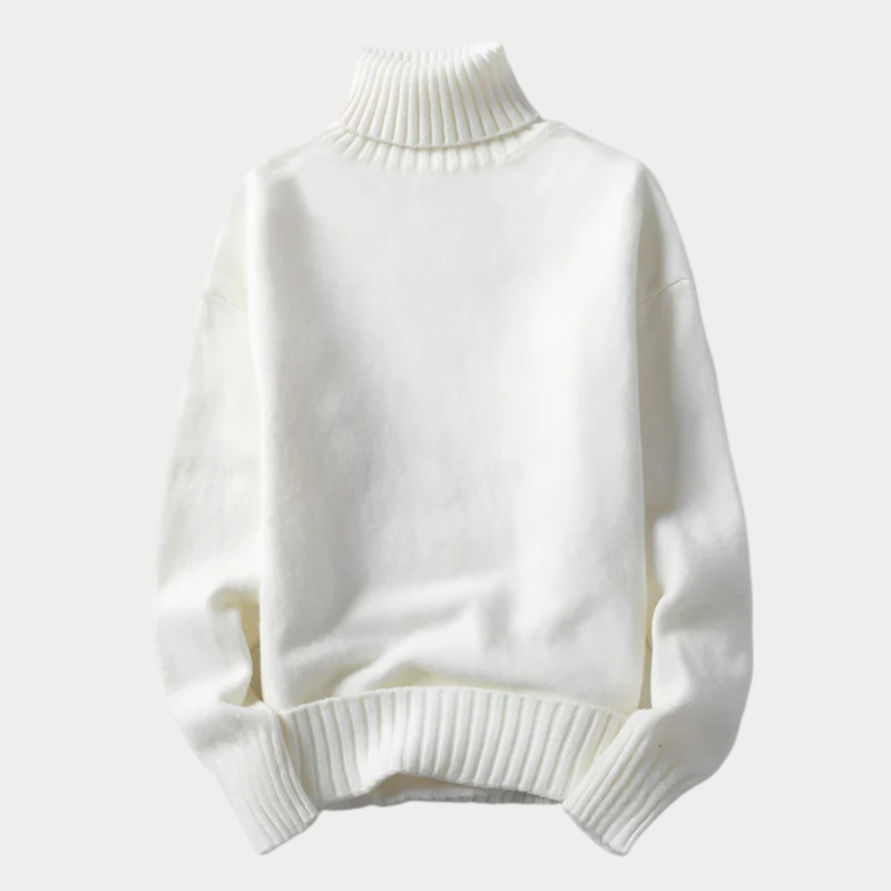 Luvo | pull à col roulé pour homme – Maille Fine à Manches Longues
