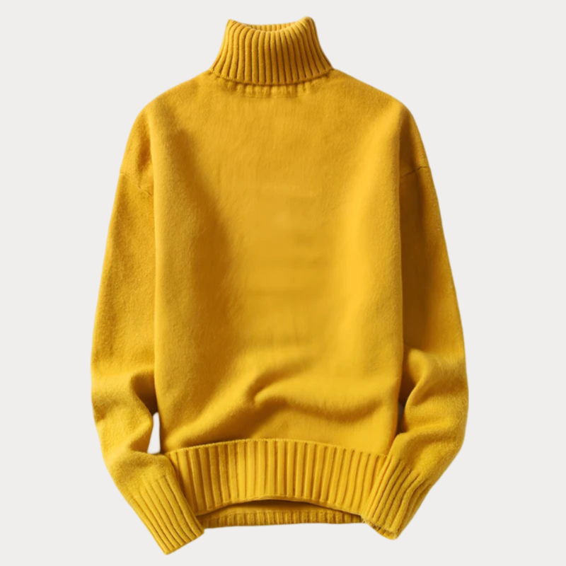Luvo | pull à col roulé pour homme – Maille Fine à Manches Longues