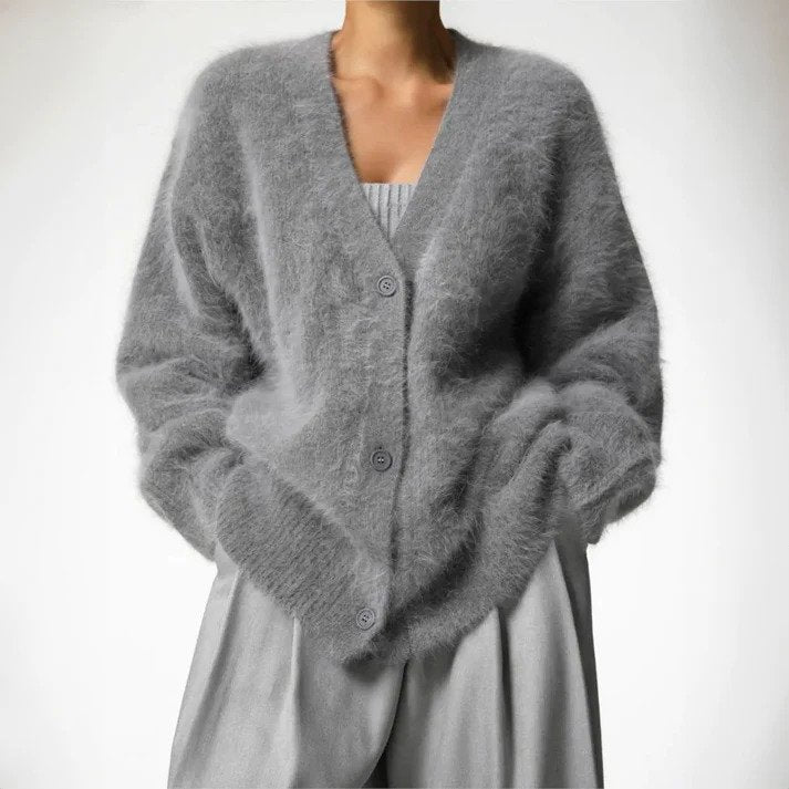 Luvo | Gilet en Maille Confortable pour Femme – Manches Longues