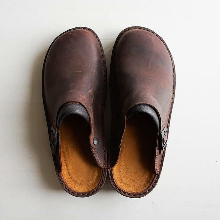 Luvo | Chaussons en Cuir pour Homme – Confort et Élégance au Quotidien