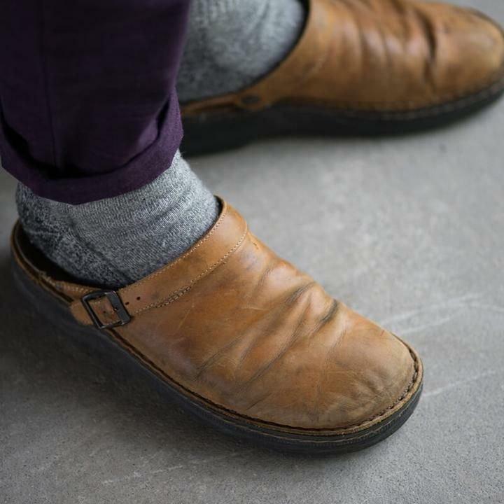 Luvo | Chaussons en Cuir pour Homme – Confort et Élégance au Quotidien
