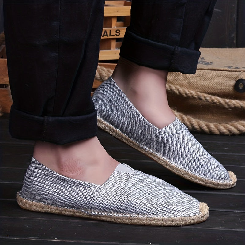 Luvo | Espadrilles Décontractées pour Homme – Mocassins Confortables à Enfiler