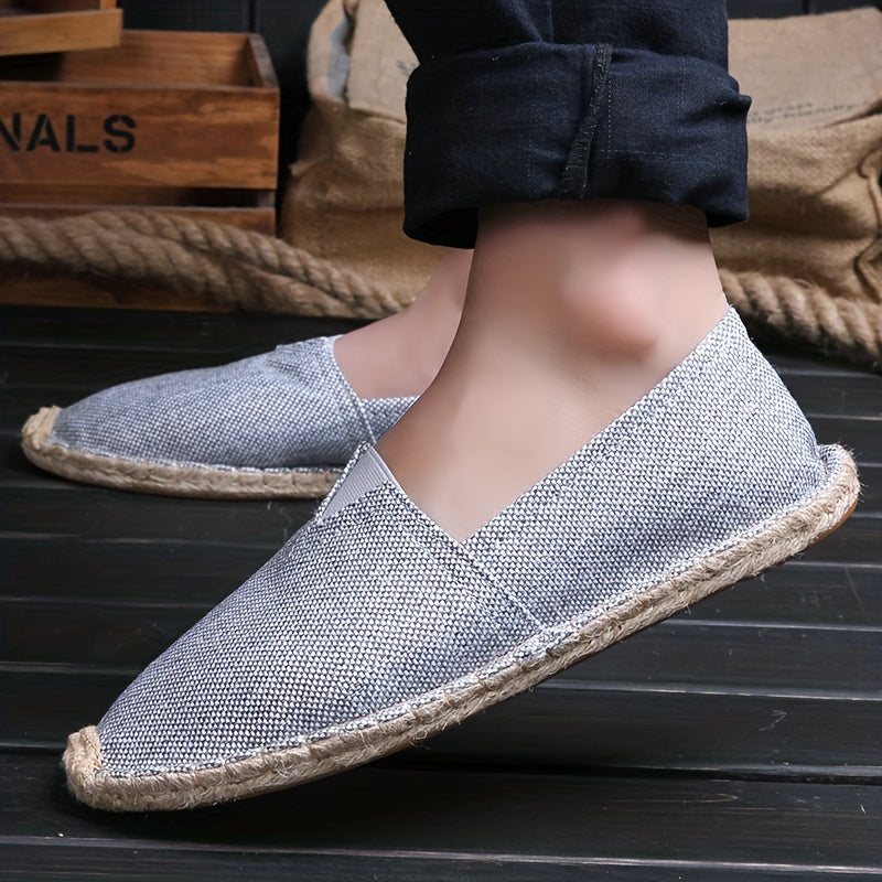 Luvo | Espadrilles Décontractées pour Homme – Mocassins Confortables à Enfiler