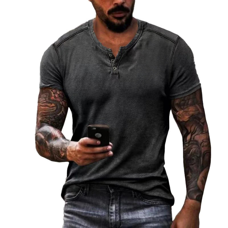 Luvo | T-shirt pour Homme – Décontracté et Confortable à Manches Courtes