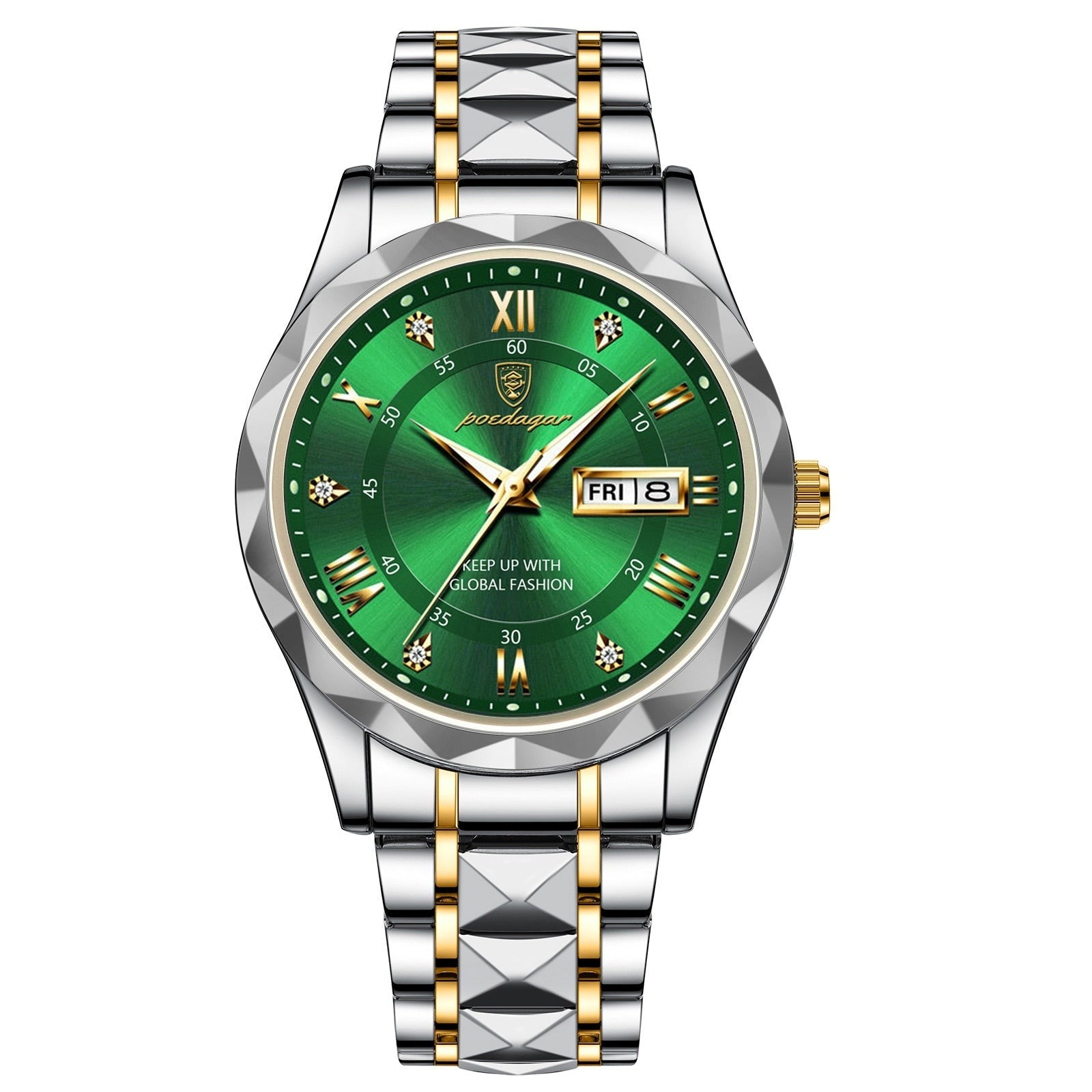 Luvo | Montre Homme Élégante en Acier Inoxydable
