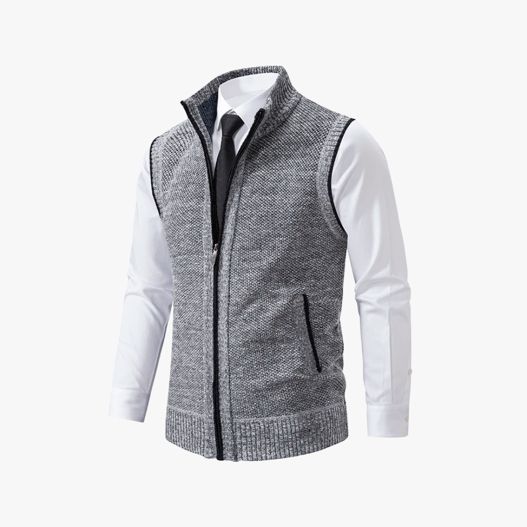 Luvo | Gilet pour Homme avec Fermeture Éclair