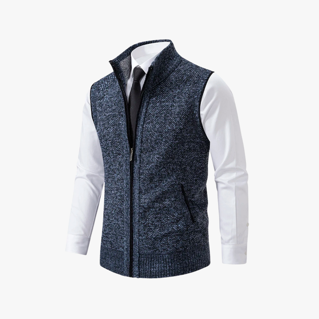 Luvo | Gilet pour Homme avec Fermeture Éclair