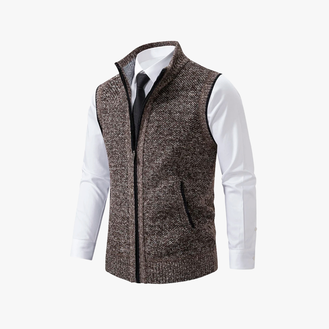 Luvo | Gilet pour Homme avec Fermeture Éclair