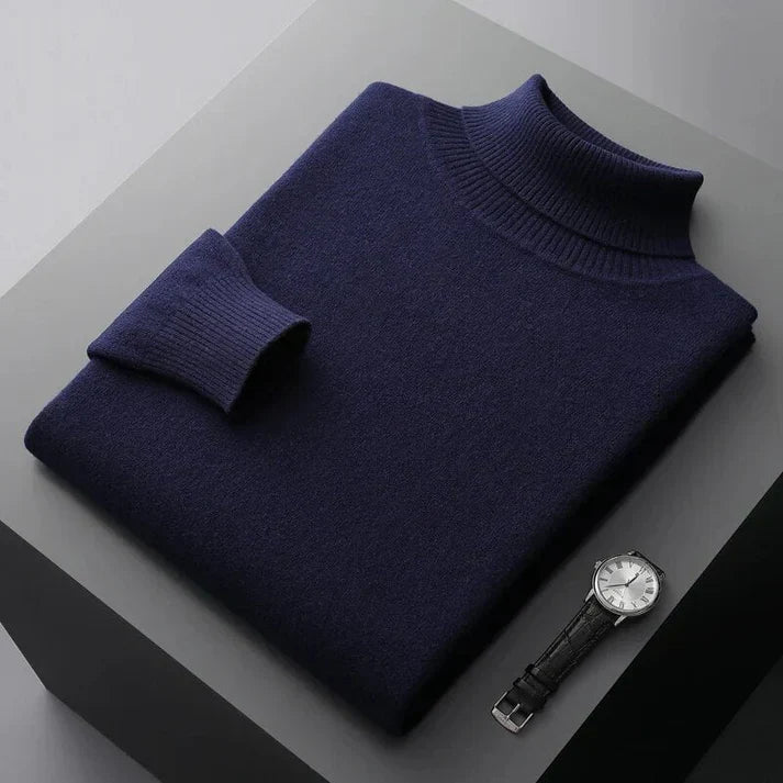 Luvo | Pull à col roulé pour homme – Manches longues