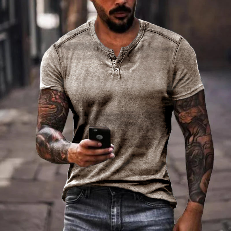 Luvo | T-shirt pour Homme – Décontracté et Confortable à Manches Courtes