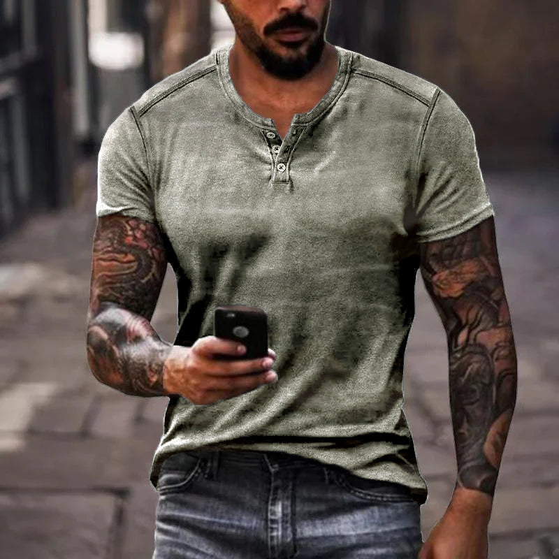 Luvo | T-shirt pour Homme – Décontracté et Confortable à Manches Courtes