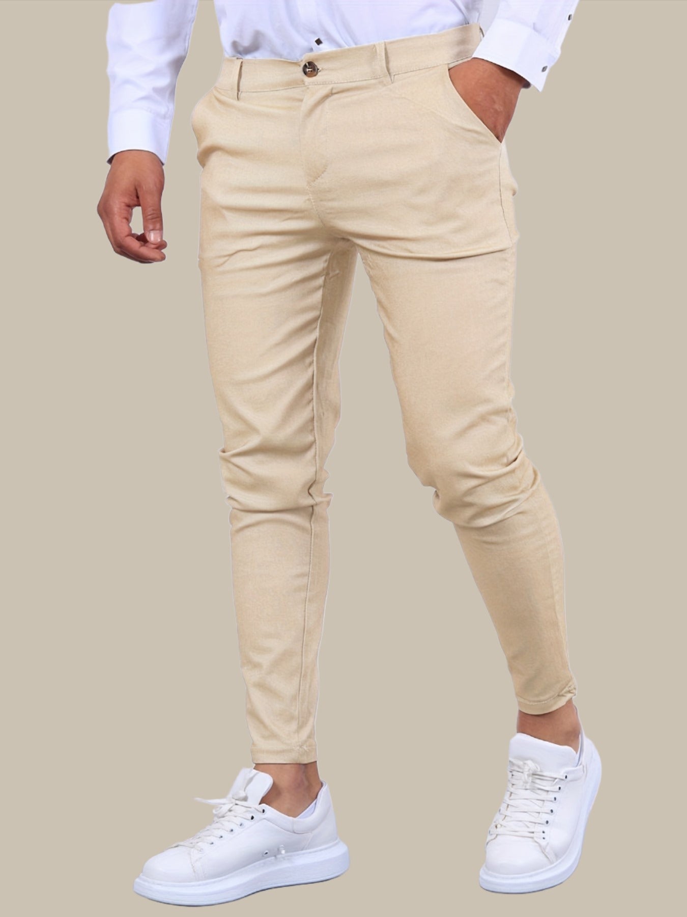 Luvo | Pantalon Chino Ajusté pour Homme