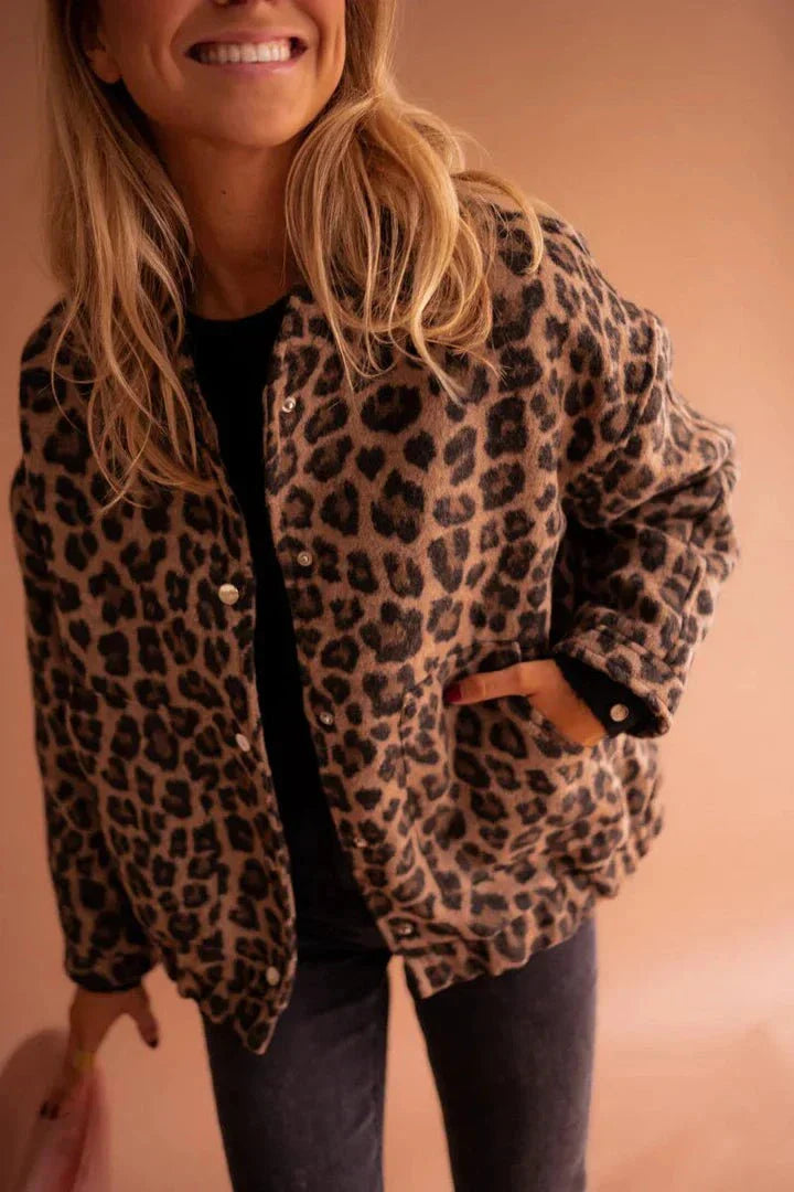 Luvo | Veste Léopard pour Femme – Hiver