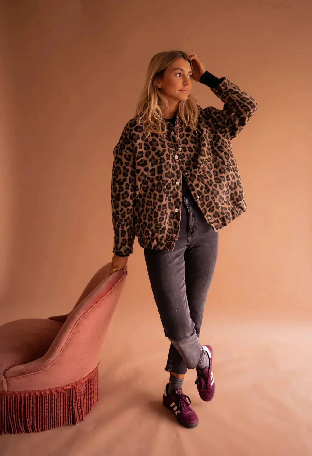 Luvo | Veste Léopard pour Femme – Hiver