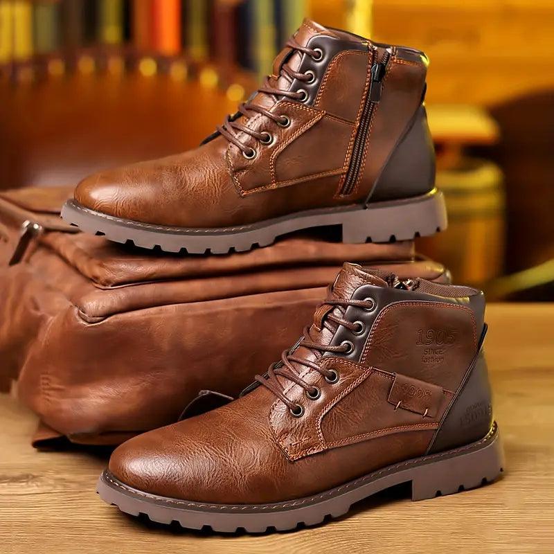 Luvo | Bottines Habillées à Fermeture Éclair pour Homme