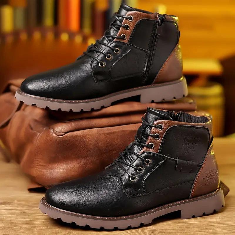 Luvo | Bottines Habillées à Fermeture Éclair pour Homme