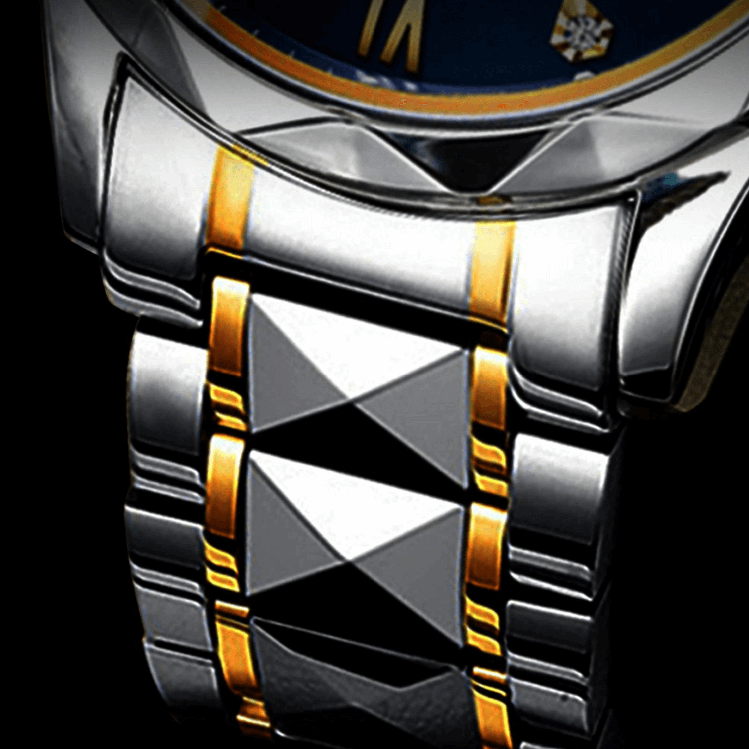 Luvo | Montre Homme Élégante en Acier Inoxydable