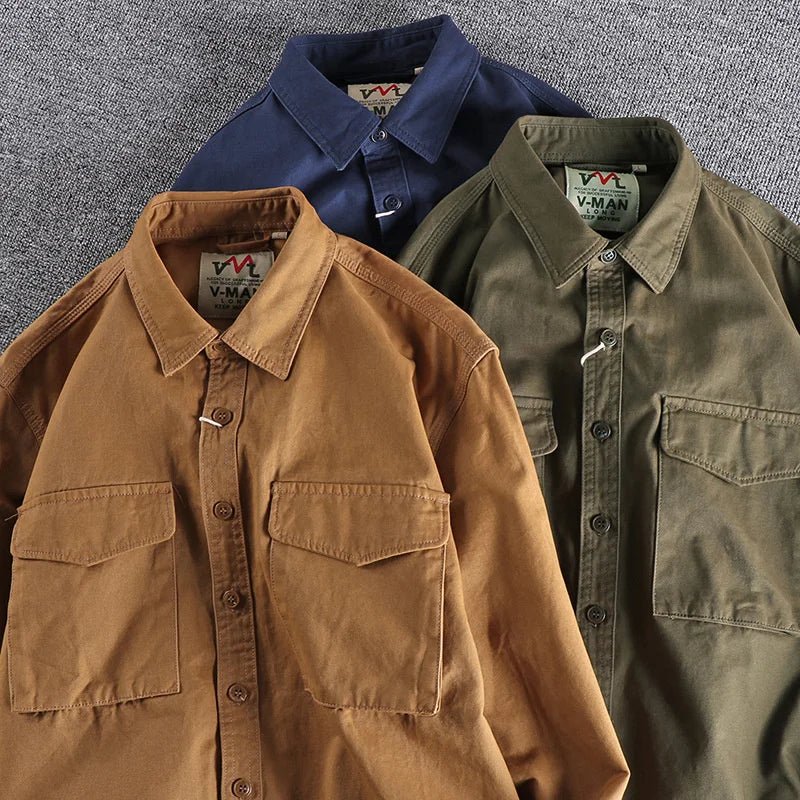 Luvo | Chemise Utilitaire Élégante pour Homme