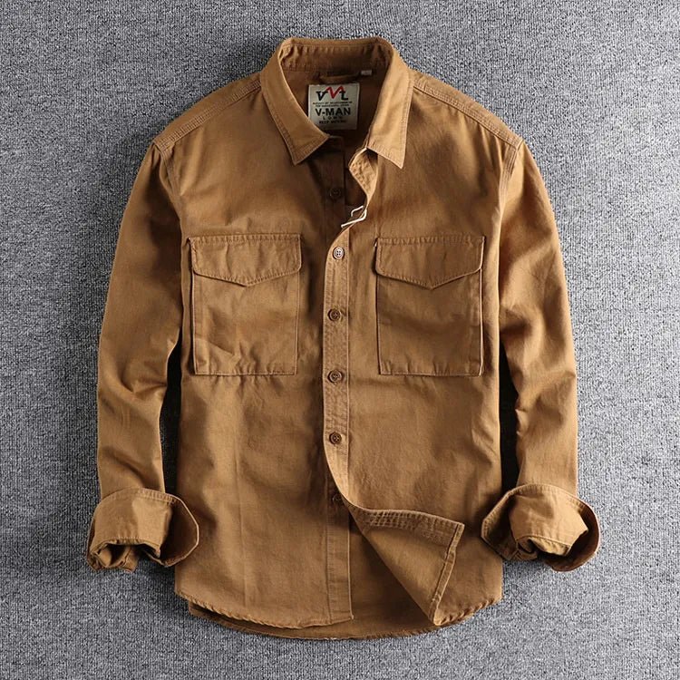 Luvo | Chemise Utilitaire Élégante pour Homme