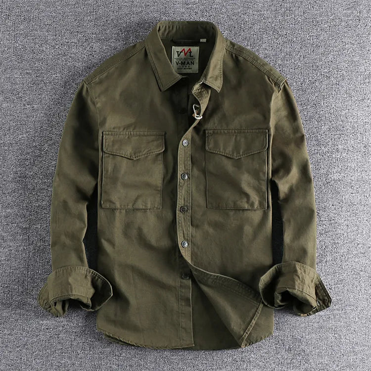 Luvo | Chemise Utilitaire Élégante pour Homme