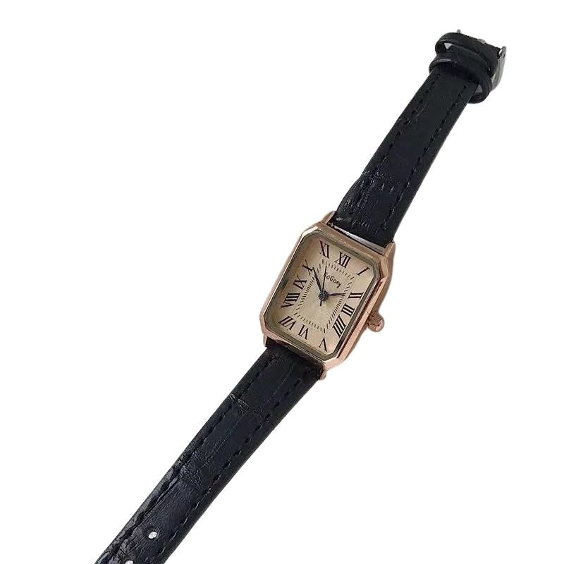 Luvo | Montre Vintage – Design Rectangulaire Élégant et Intemporel