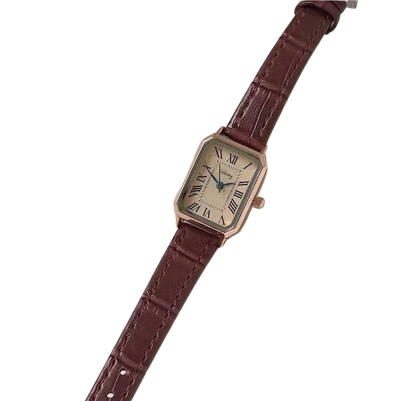 Luvo | Montre Vintage – Design Rectangulaire Élégant et Intemporel