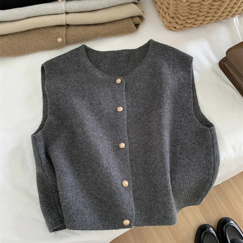 Luvo | Gilet Élégant pour Femme – Court