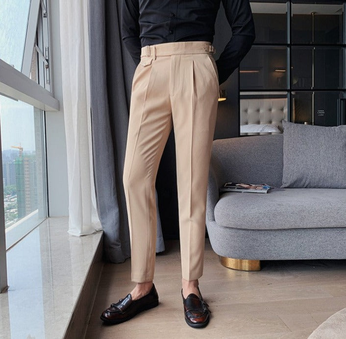 Luvo | Pantalon Élégant pour Homme au Style Britannique