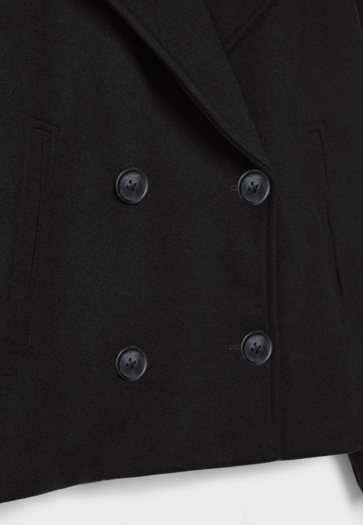 Luvo | Veste Courte pour Femme – Modèle Croisé à Double Boutonnage