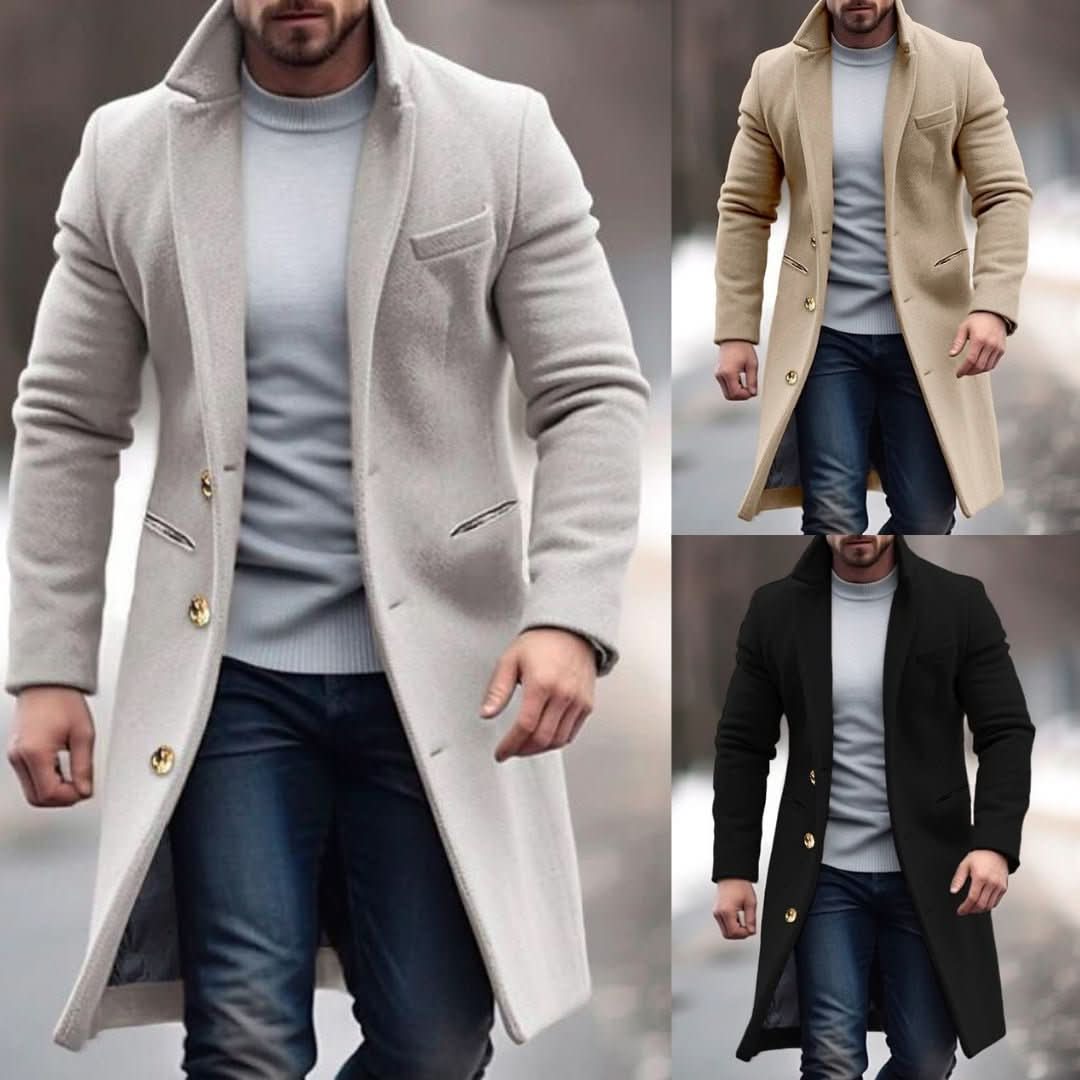 Luvo | Manteau d’hiver long pour homme